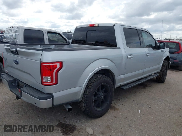 2016 Ford F-150 XL with VIN 1FTEW1CG9GKD74124, listed as a IAAI auction lot 41476757 with 62,581 mi miles and . Bid and sale history available at carsss.com. Image 4.