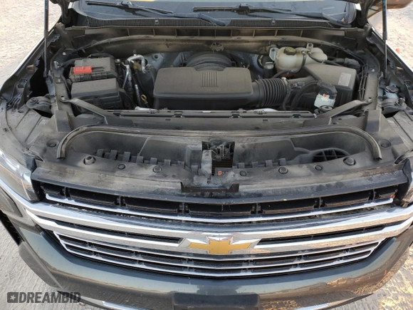 2021 Chevrolet Suburban LT with VIN 1GNSCCKD6MR175685, listed as a Copart auction lot 69623814 with 95,559 mi miles and Salvage Title. Bid and sale history available at carsss.com. Image 14.