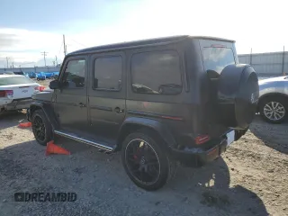 2022 Mercedes-Benz G 63 AMG z VIN W1NYC7HJ1NX439246, wystawiony jako Copart lot #88161225 z przebiegiem 7 607 mil mil oraz Szkoda całkowita • Salvage title. Historia ofert i sprzedaży dostępna na DreamBid. Obrazek 2.