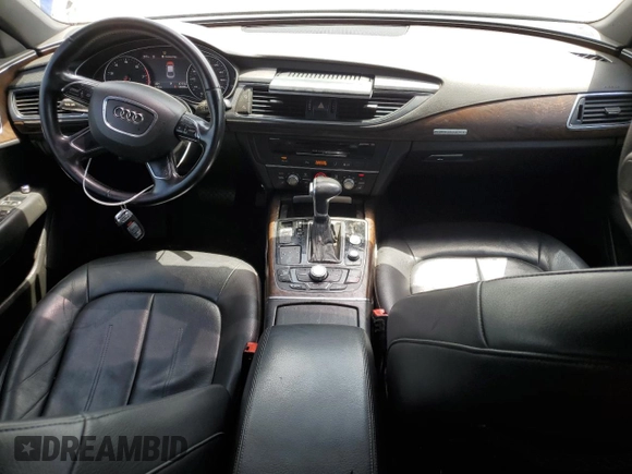 2013 Audi A7 Premium Plus с VIN WAUYGAFC0DN150198, выставлен на аукционе Copart как лот 57154595 с пробегом 144 056 миль миль и Списание • Salvage title. История ставок и продаж доступна на DreamBid. Изображение 8.