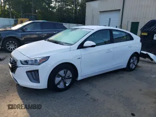 2020 Hyundai Ioniq Blue with VIN KMHC65LC1LU235899, listed as a Copart auction lot 66955164 with 82,475 mi miles and Salvage Title. Bid and sale history available at DreamBid. Image 1.