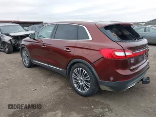 2016 Lincoln MKX Reserve z VIN 2LMPJ6LP0GBL42595, wystawiony jako IAAI lot #41248786 z przebiegiem 99 895 mil mil oraz . Historia ofert i sprzedaży dostępna na DreamBid. Obrazek 3.