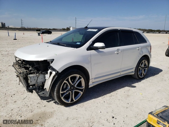2014 Ford Edge Sport with VIN 2FMDK3AK7EBA10068, listed as a Copart auction lot 48063975 with 79,179 mi miles and Salvage Title. Bid and sale history available at carsss.com. Image 1.