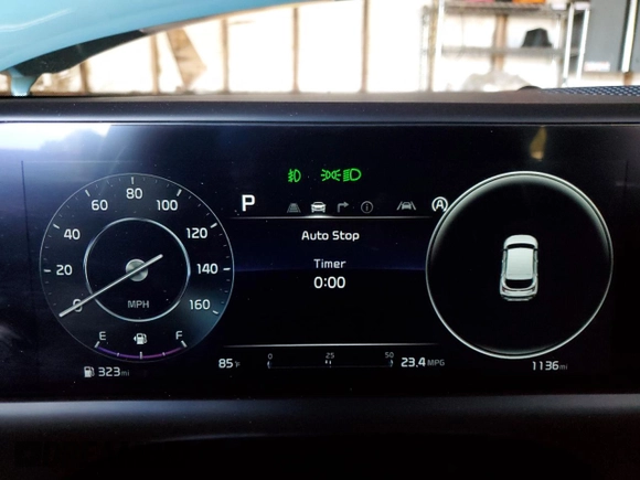 2024 Kia Seltos EX with VIN KNDERCAA1R7639951, listed as a Copart auction lot 46897115 with 1,136 mi miles and Clean Title. Bid and sale history available at DreamBid. Image 9.
