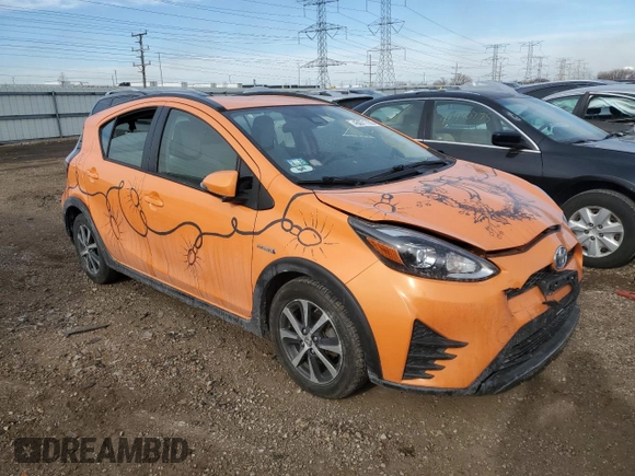 2018 Toyota Prius One with VIN JTDKDTB30J1605671, listed as a Copart auction lot 43071735 with 96,273 mi miles and Salvage Title. Bid and sale history available at DreamBid. Image 4.