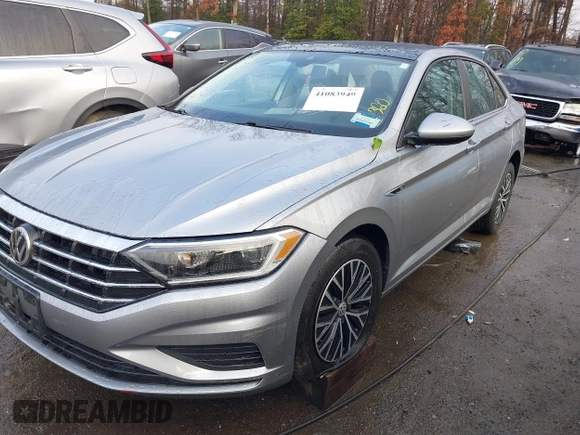 2019 Volkswagen Jetta SEL with VIN 3VWEB7BUXKM199094, listed as a IAAI auction lot 41083949 with 38,083 mi miles and . Bid and sale history available at DreamBid. Image 17.
