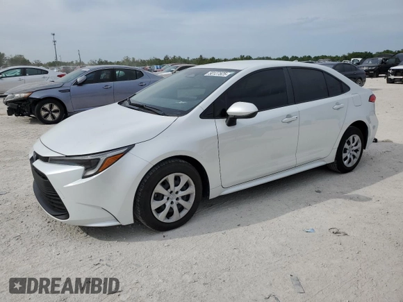 2023 Toyota Corolla Hybrid LE with VIN JTDBCMFE9P3021237, listed as a Copart auction lot 50127525 with 22,200 mi miles and Salvage Title. Bid and sale history available at carsss.com. Image 1.
