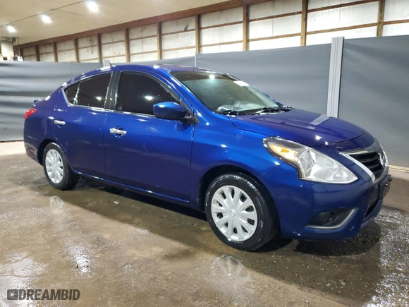 2019 Nissan Versa Sedan SV with VIN 3N1CN7AP1KL812922, listed as a Copart auction lot 51075625 with 81,964 mi miles and Clean Title. Bid and sale history available at carsss.com. Image 4.