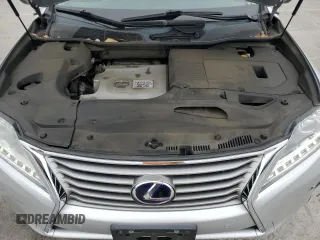 2015 Lexus RX 450h with VIN 2T2ZB1BA6FC001449, listed as a Copart auction lot 55266185 with 84,744 mi miles and Salvage title. Bid and sale history available at DreamBid. Image 12.