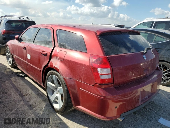 2006 Dodge Magnum SRT-8 with VIN 2D4GV77316H219002, listed as a Copart auction lot 75982104 with Not Provided miles and Salvage Title. Bid and sale history available at carsss.com. Image 2.