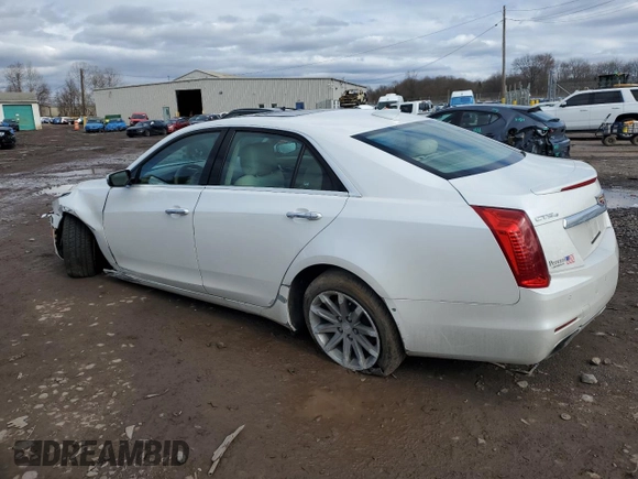 2016 Cadillac CTS Luxury Collection AWD with VIN 1G6AX5SX6G0121426, listed as a Copart auction lot 49540985 with 65,858 mi miles and Salvage Title. Bid and sale history available at DreamBid. Image 2.