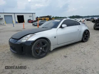 2006 Nissan 350Z Enthusiast with VIN JN1AZ34D06M307987, listed as a Copart auction lot 62513835 with 184,988 mi miles and Salvage title. Bid and sale history available at DreamBid. Image 1.