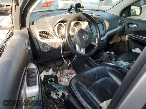 2016 Dodge Journey R/T with VIN 3C4PDCEGXGT246853, listed as a Copart auction lot 83105674 with Not provided miles and Salvage title. Bid and sale history available at DreamBid. Image 8.