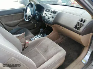 2003 Honda Civic LX with VIN 2HGES16673H572833, listed as a IAAI auction lot 41765347 with 89,950 mi miles. Bid and sale history available at carsss.com. Image 5.