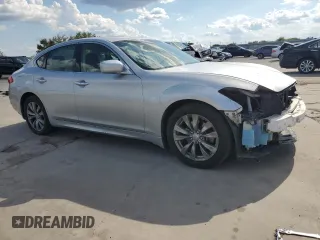 2013 Infiniti M37 with VIN JN1BY1AP7DM510396, listed as a Copart auction lot 70526304 with 138,097 mi miles and Salvage Title. Bid and sale history available at carsss.com. Image 4.