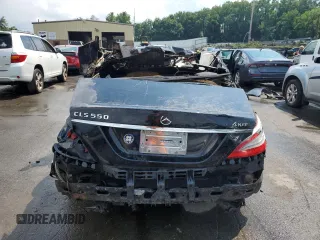 2013 Mercedes-Benz CLS-Class CLS 550 with VIN WDDLJ9BB2DA085295, listed as a Copart auction lot 63246404 with 0 mi miles and Non Repairable. Bid and sale history available at carsss.com. Image 6.