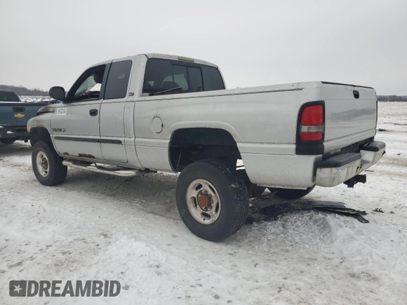 2001 Dodge Ram 2500 with VIN 3B7KF23Z81G772708, listed as a Copart auction lot 86132184 with 0 mi miles and Clean Title. Bid and sale history available at carsss.com. Image 2.