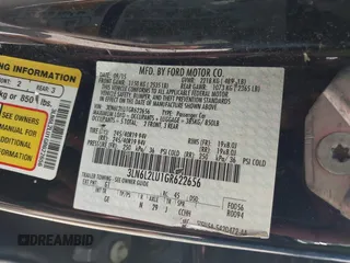 2016 Lincoln MKZ Hybrid with VIN 3LN6L2LU1GR622656, listed as a IAAI auction lot 42590612 with 264,839 mi miles and . Bid and sale history available at DreamBid. Image 9.