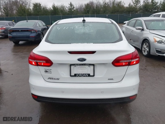 2017 Ford Focus SEL with VIN 1FADP3H23HL248330, listed as a IAAI auction lot 41193012 with 115,628 mi miles. Bid and sale history available at carsss.com. Image 16.