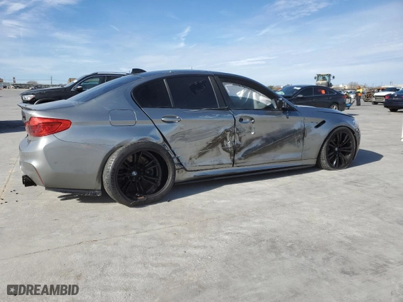 2019 BMW M5 Competition with VIN WBSJF0C54KB284808, listed as a Copart auction lot 71974952 with NaN miles. Bid and sale history available at carsss.com. Image 3.