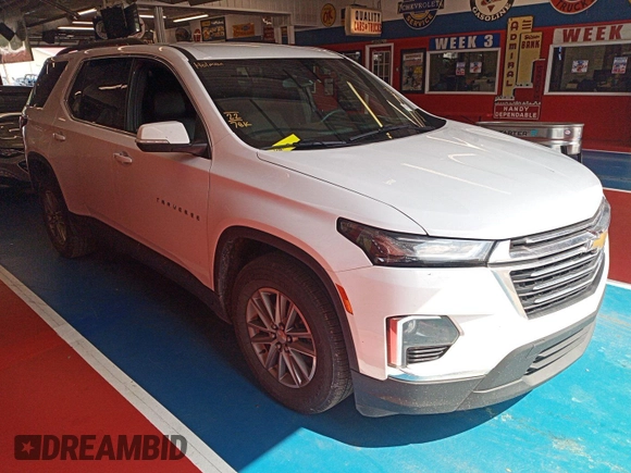 2022 Chevrolet Traverse LT with VIN 1GNEVHKW7NJ155600, listed as a IAAI auction lot 42793694 with 78,927 mi miles and . Bid and sale history available at DreamBid. Image 7.
