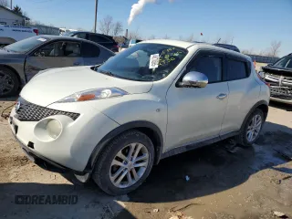 2012 Nissan Juke SL with VIN JN8AF5MR0CT112930, listed as a Copart auction lot 46270585 with 148,710 mi miles and Salvage Title. Bid and sale history available at carsss.com. Image 1.