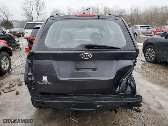 2008 Kia Rondo EX with VIN KNAFG526X87171973, listed as a Copart auction lot 88448875 with 119,712 mi miles and Non Repairable. Bid and sale history available at carsss.com. Image 6.