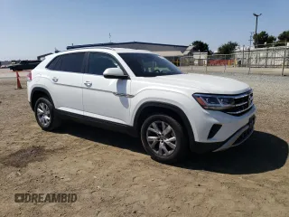 2021 Volkswagen Atlas S with VIN 1V2AC2CA5MC238103, listed as a Copart auction lot 71294704 with 35,543 mi miles and Salvage title. Bid and sale history available at DreamBid. Image 4.