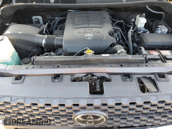2018 Toyota Tundra 2WD SR5 with VIN 5TFEM5F10JX123149, listed as a Copart auction lot 45676045 with 76,709 mi miles and Salvage Title. Bid and sale history available at carsss.com. Image 11.