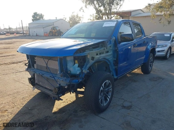 2021 Chevrolet Colorado 4WD Z71 with VIN 1GCGTDEN6M1264115, listed as a IAAI auction lot 41667276 with 31,304 mi miles. Bid and sale history available at carsss.com. Image 2.