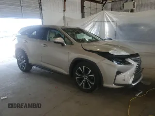 2019 Lexus RX 350L Premium with VIN JTJDZKCA0K2020664, listed as a Copart auction lot 52395325 with 95,942 mi miles and Salvage title. Bid and sale history available at DreamBid. Image 4.