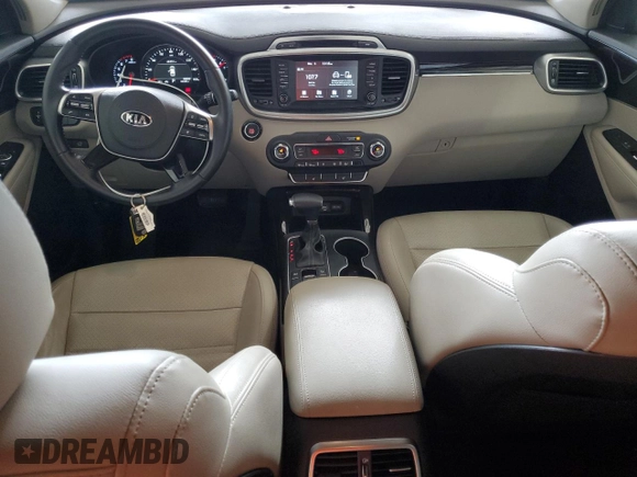 2019 Kia Sorento EX with VIN 5XYPH4A54KG506078, listed as a Copart auction lot 47638125 with 33,485 mi miles and Salvage Title. Bid and sale history available at DreamBid. Image 8.
