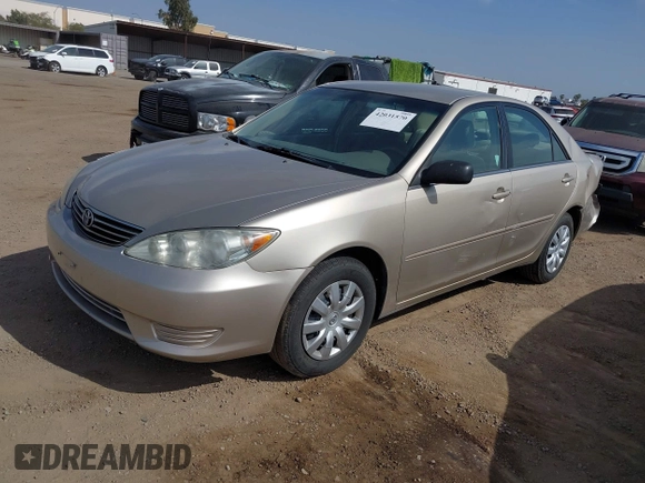 2006 Toyota Camry STD with VIN 4T1BE32K96U104607, listed as a IAAI auction lot 42031570 with 122,867 mi miles and . Bid and sale history available at DreamBid. Image 2.