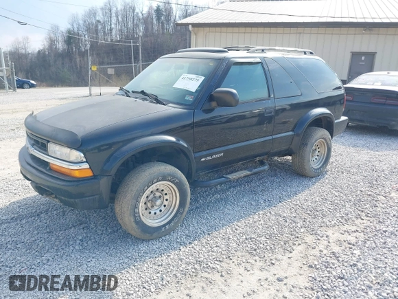 2000 Chevrolet Blazer LS z VIN 1GNCT18W1YK112722, wystawiony jako IAAI lot #41758275 z przebiegiem 157 730 mil mil oraz . Historia ofert i sprzedaży dostępna na DreamBid. Obrazek 2.