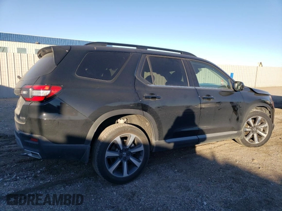 2025 Honda Pilot Elite with VIN 5FNYG1H8XSB029413, listed as a Copart auction lot 83016924 with Not Provided miles and Salvage Title. Bid and sale history available at DreamBid. Image 3.