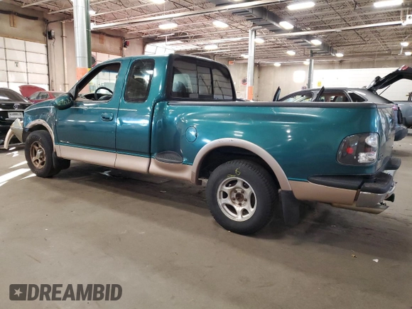 1997 Ford F-150 XL with VIN 1FTDX07W8VKA61728, listed as a Copart auction lot 79912784 with 213,103 mi miles and Non repairable. Bid and sale history available at DreamBid. Image 2.