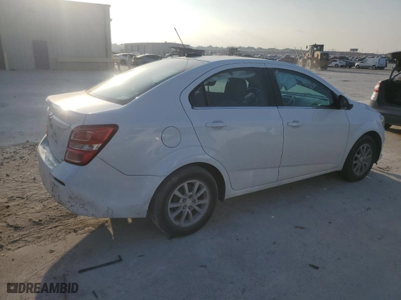 2017 Chevrolet Sonic LT with VIN 1G1JD5SH1H4127880, listed as a Copart auction lot 48890705 with 27,710 mi miles and Salvage Title. Bid and sale history available at carsss.com. Image 3.