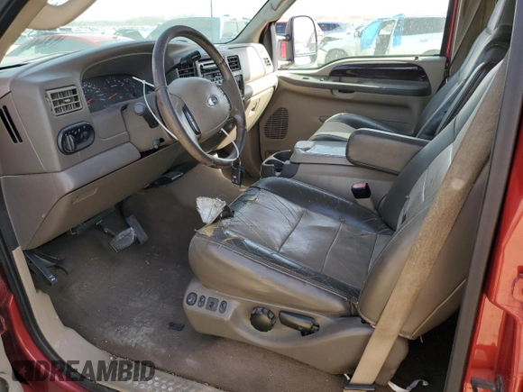 2003 Ford Excursion z VIN 1FMSU45F53EA92386, wystawiony jako Copart lot #47809505 z przebiegiem 147 603 mil mil oraz Szkoda całkowita • Salvage title. Historia ofert i sprzedaży dostępna na DreamBid. Obrazek 7.