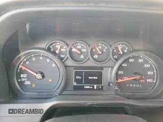 2023 Chevrolet Silverado 1500 Work Truck with VIN 3GCNAAEDXPG198788, listed as a Copart auction lot 81760444 with 23,608 mi miles and Salvage Title. Bid and sale history available at DreamBid. Image 9.