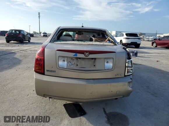 2005 Cadillac CTS with VIN 1G6DP567450221738, listed as a Copart auction lot 80276404 with 204,221 mi miles and Salvage Title. Bid and sale history available at carsss.com. Image 6.