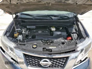 2015 Nissan Pathfinder SV with VIN 5N1AR2MN9FC703515, listed as a Copart auction lot 58198325 with 154,468 mi miles and Salvage title. Bid and sale history available at DreamBid. Image 12.
