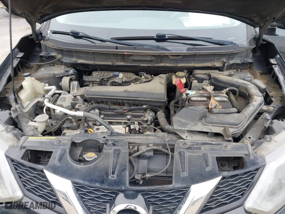2016 Nissan Rogue S with VIN KNMAT2MV5GP730789, listed as a IAAI auction lot 41373894 with 190,428 mi miles. Bid and sale history available at carsss.com. Image 10.