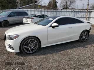 2018 Mercedes-Benz E 400 with VIN WDD1J6GB6JF040681, listed as a Copart auction lot 47460785 with 102,617 mi miles and Salvage Title. Bid and sale history available at DreamBid. Image 1.