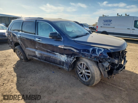 2017 Jeep Grand Cherokee Limited z VIN 1C4RJFBG7HC645496, wystawiony jako Copart lot #48703545 z przebiegiem 112 568 mil mil oraz Szkoda całkowita • Salvage title. Historia ofert i sprzedaży dostępna na DreamBid. Obrazek 4.
