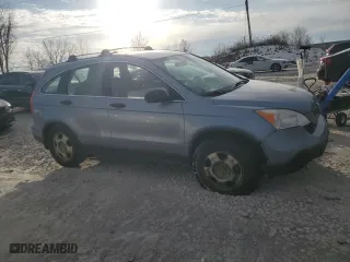 2008 Honda CR-V LX with VIN JHLRE483X8C016282, listed as a Copart auction lot 43266885 with 301,899 mi miles and Clean Title. Bid and sale history available at carsss.com. Image 4.