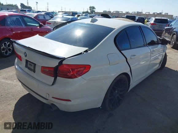 2020 BMW 5 Series 530i with VIN WBAJR3C06LCD03729, listed as a IAAI auction lot 41592367 with Not Provided miles and . Bid and sale history available at DreamBid. Image 4.