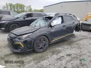 2024 Subaru Crosstrek Special Sports с VIN 4S4GUHF60R3715798, выставлен на аукционе Copart как лот 52307125 с пробегом 38 164 миль миль и Списание • Salvage title. История ставок и продаж доступна на DreamBid. Изображение 1.