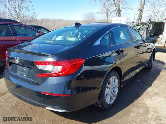 2018 Honda Accord Sedan LX 1.5T with VIN 1HGCV1F19JA226166, listed as a IAAI auction lot 41662603 with 77,157 mi miles. Bid and sale history available at carsss.com. Image 4.