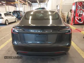 2024 Tesla Model 3 with VIN 5YJ3E1EA9RF835440, listed as a IAAI auction lot 41255559 with 4,789 mi miles. Bid and sale history available at carsss.com. Image 16.