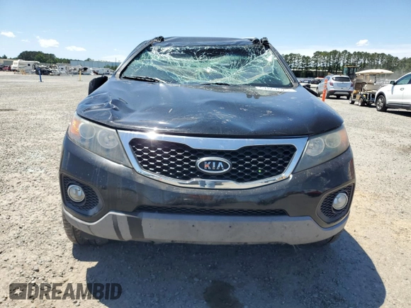 2013 Kia Sorento EX with VIN 5XYKU4A63DG316404, listed as a Copart auction lot 57867625 with 167,766 mi miles and Salvage title. Bid and sale history available at DreamBid. Image 5.